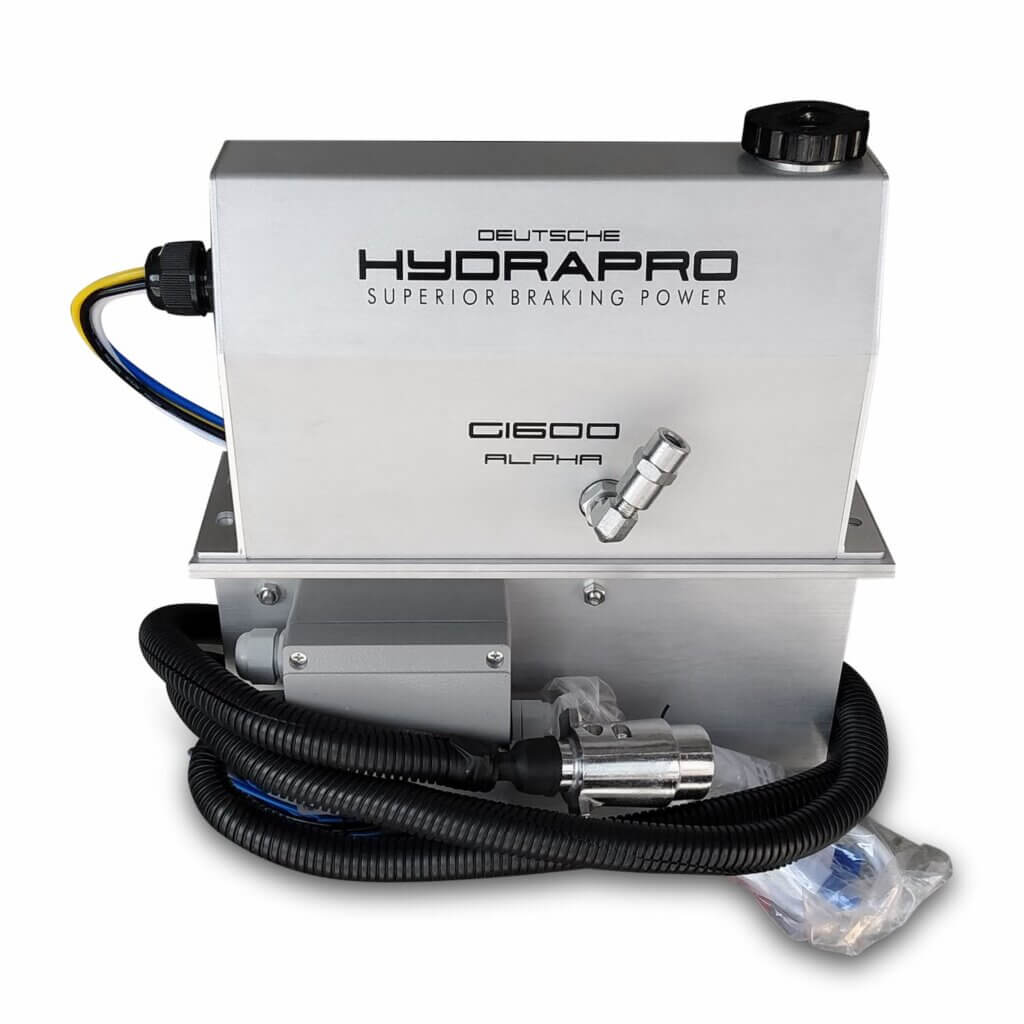 Actionneur De Frein Hydraulique Hydrapro Alpha G1600 - Pour Remorques 1 à 4 Essieux, 1600 PSI, Aluminium